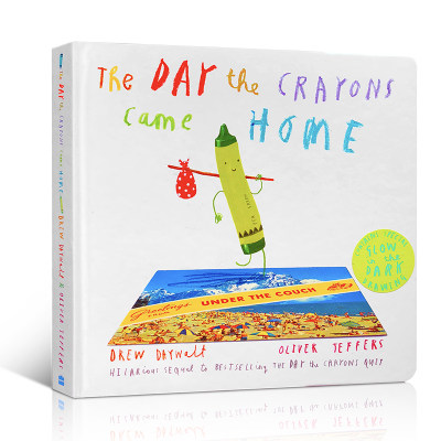 英文原版 The Day The Crayons Came Home 小蜡笔大罢工续集：蜡笔回家 Oliver Jeffers作品 儿童启蒙英语纸板图画书 趣味插图 3岁