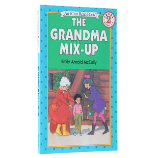 The Grandma Mix can 英文原版 Up两个奶奶一个孩汪培珽第四阶段读物i read系列分级阅读童书绘本图画书少儿课外阅读书籍 送音频