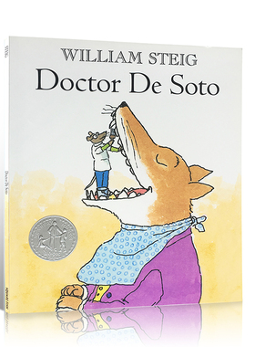 【送音频】英文原版 Doctor De Soto 汪培珽第五阶段 老鼠牙医 名家图画书William Steig 纽伯瑞银奖物