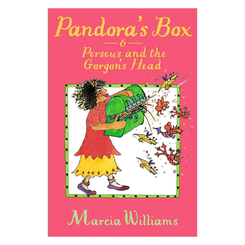 英文原版Pandora's Box and Perseus and the Gorgon's Head潘多拉的盒子和珀尔修斯与蛇发女妖的头古希腊神话故事改编喜剧