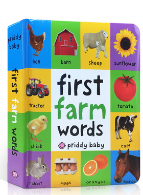 First 100 Farm Words宝宝的农场词汇启蒙入门词汇Animals数字Numbers颜色Colors形状Shapes卡车Trucks农场Farm恐龙Dinosaurs