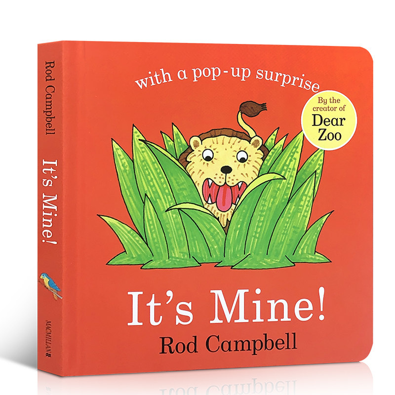 新版这是我的 It’s Mine!游戏趣味翻翻书Dear Zoo同作者Rod Campbell低幼儿童启蒙英语撕不烂纸板绘本常青藤爸爸书单英文原版