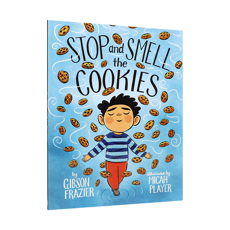 英文原版 Stop and Smell the Cookies 停下来闻闻饼干 学会控制自己的情绪 4-8岁儿童宝宝启蒙益智情商培养绘本精装