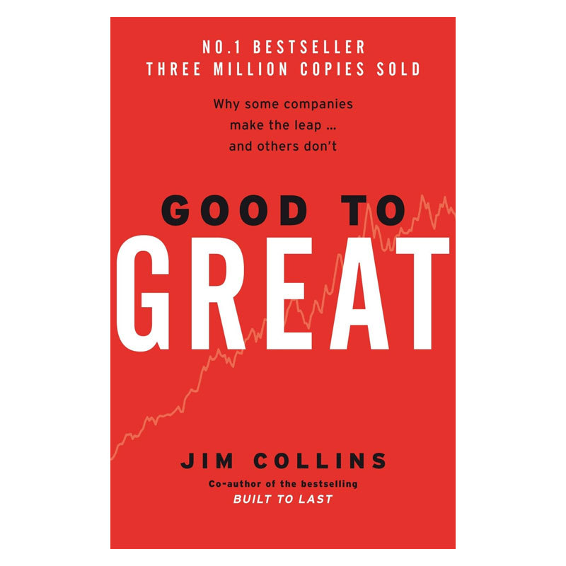 预售英文原版 Good To Great 从优秀到卓越 阅读畅销百万册的管理智慧 吉姆柯林斯 经济管理书 18岁+