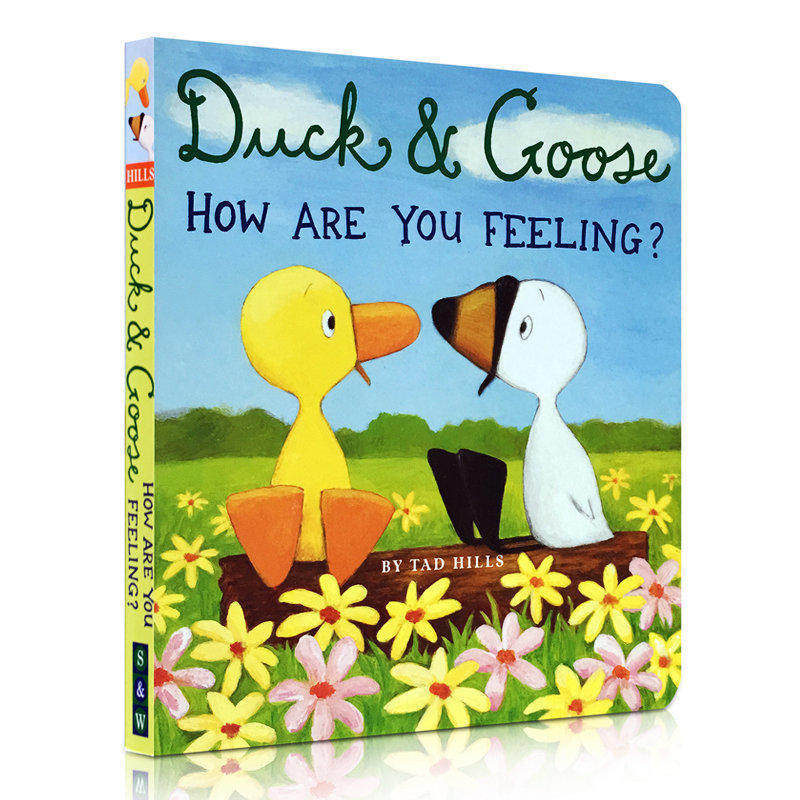 are you feeling tad hills 纸板书儿童英语启蒙 睡前晚安故事图画书