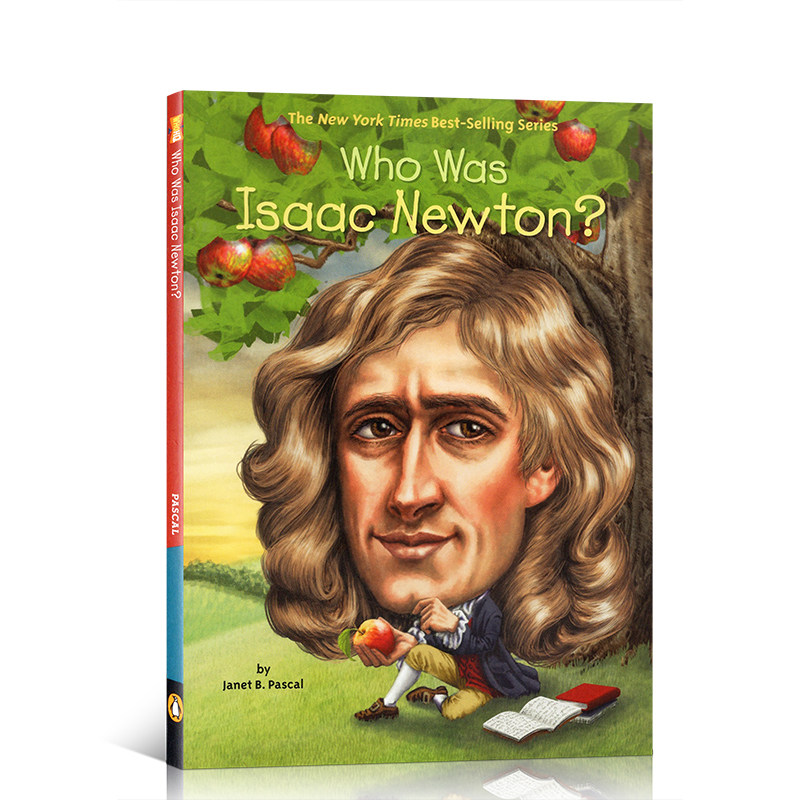 英文原版 Who Was Isaac Newton？牛顿是谁？Who Was/Is 系列人文百科 中小学生英语课外读物 名人人物传记儿童文学书籍