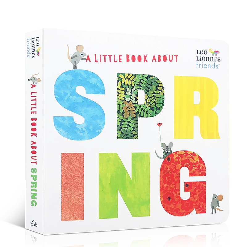 进口英文原版绘本 A Little Book About Spring凯迪克奖作者 李欧·李奥尼2-6岁亲子启蒙认知学习图画童书 Leo Lionni