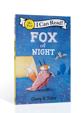 英文原版进口狐狸在晚上 My first ICR Fox at Night  6-9岁儿童英语课外阅读书籍 分级阅读读物
