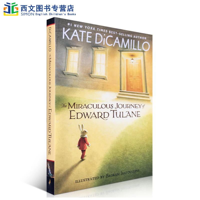 送音频爱德华的奇妙之旅英文原版The Miraculous Journey of Edward Tulane奇幻爱情小说迪卡米洛 来自星星的你都教授睡前读物