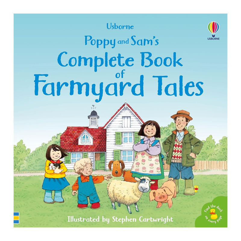 预售英文原版Complete Book of Farmyard Tales趣味农场故事集20个农场故事精装绘本生活体验2-6岁