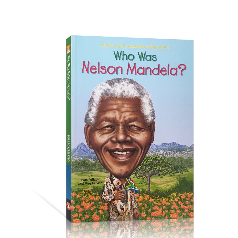 英文原版 纳尔逊·曼德拉是谁 Who Was Nelson Mandela? Who Was/Is 系列纽约时报畅销书 历史名人科普 漫画人物传记 学生课外阅读