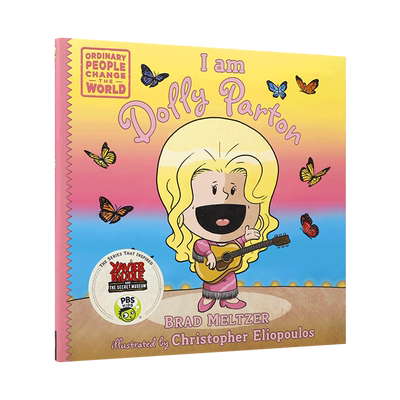 英文原版 I am Dolly Parton (Ordinary People Change the World) 我是多莉·帕顿 8-12岁青少年儿童英雄历史绘本精装