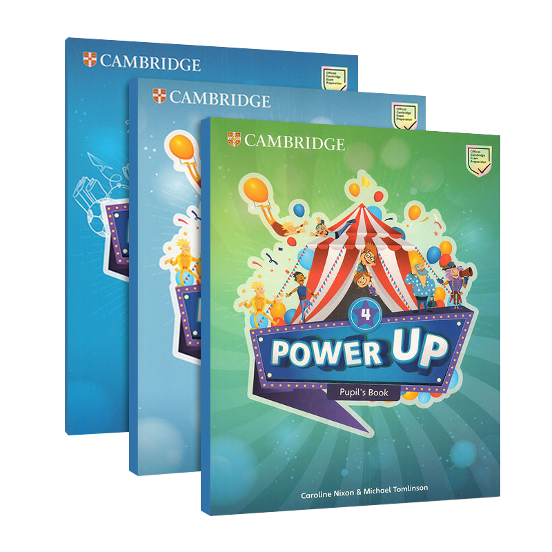 【 正版送在线音频】剑桥国际少儿英语考试教材power up4级别Starters教师用书starter课程Movers非app电子版无录播课powerup