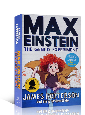 英文原版 Max Einstein #1:The Genius Experiment马克思·爱因斯坦:天才实验儿童英语阅读科学冒险小说章节桥梁书Penguin企鹅
