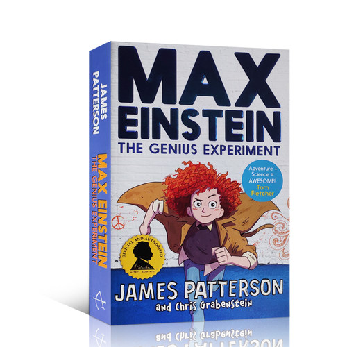 预售英文原版 Max Einstein:The Genius Experiment 马克思·爱因斯坦:天才实验儿童英语阅读科学冒险小说章节桥梁书Penguin企鹅