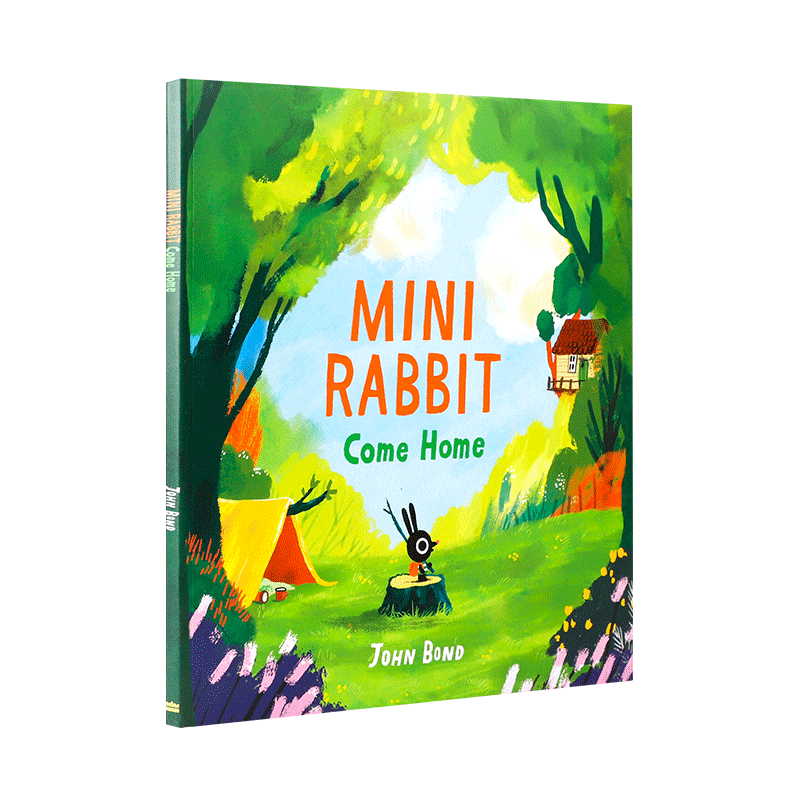 英文原版绘本 迷你兔Mini Rabbit — MINI RABBIT COME HOME迷你兔回家了 低幼儿童英语启蒙绘本 宝宝睡前童话寓言故事书 平装