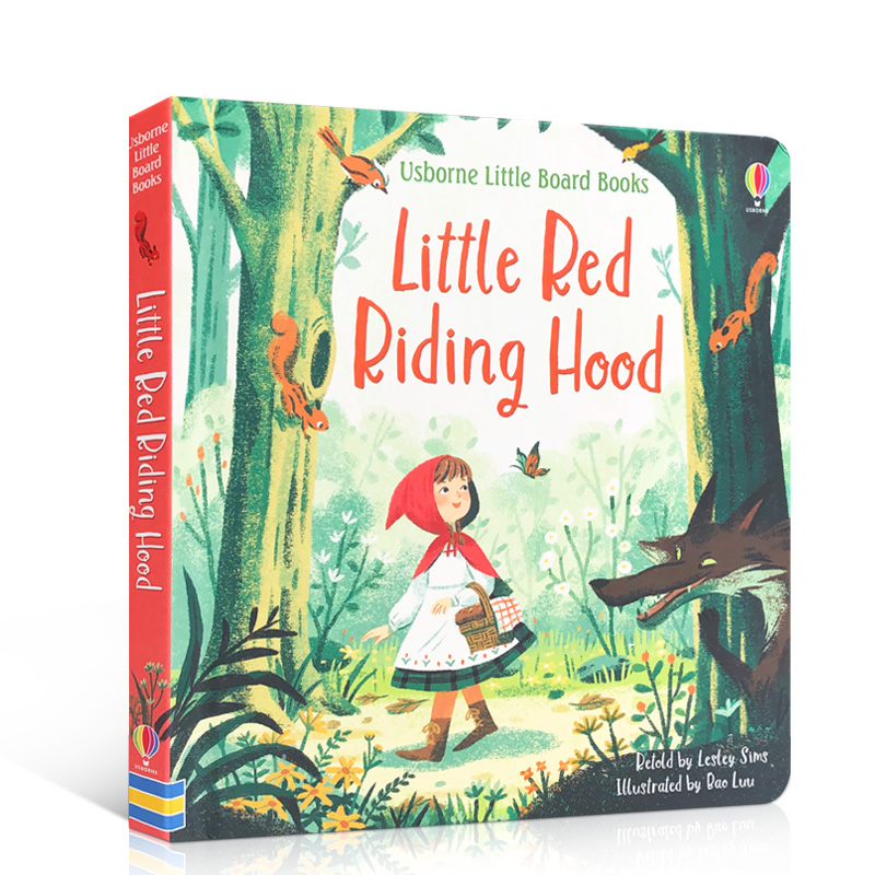 Usborne启蒙童话：小红帽 Little Red Riding Hood 色彩丰富 文字简单 传统童话故事 经典故事书3-6岁尤斯伯恩出版