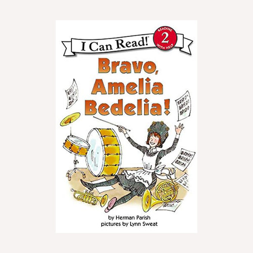 英文原版I Can Read Level 2我可以读2级糊涂女佣喝彩 Bravo Amelia Bedelia 4-6岁儿童分级阅读汪培珽书单英语词汇量积攒书籍