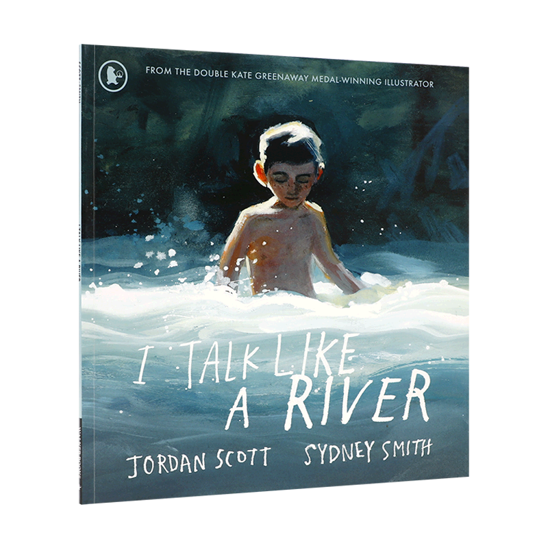 英文原版我说话像河流 I Talk Like a River 2022格林纳威奖提名 6-10岁儿童成长启蒙 自我认同 培养自信 亲子共读平装绘本