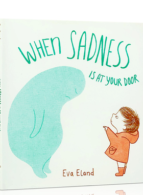 英文原版 When Sadness is at Your Door 当悲伤来敲门 精装 儿童情绪管理 绘本故事书 3-6岁 情商培养Random House兰登书屋