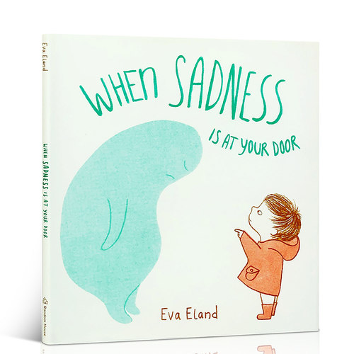 英文原版 When Sadness is at Your Door 当悲伤来敲门 精装 儿童情绪管理 绘本故事书 3-6岁 情商培养Random House兰登书屋