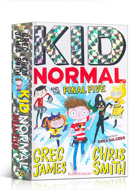 麻瓜小子4 Kid Normal and the Final Five进口英文原版麻瓜小孩章节桥梁书英雄儿童文学小说青少年读物学生课外阅读6-12岁
