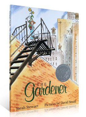 凯迪克奖 英文原版绘本 the gardener 园丁小恩的秘密花园百本读物 4-7岁启蒙辅导英语训练故事书
