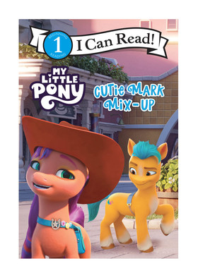英文原版 ICR1 My Little Pony: Cutie Mark Mix-Up I Can Read小马宝莉 可爱标志弄混了4-8岁儿童宝宝冒险故事启蒙绘本