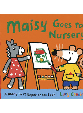 预售英文原版 Maisy Goes to Nursery小鼠波波去幼儿园小鼠波波初体验 绘本故事 儿童友谊 生活体验 平装 绘本 生活体验 4-8岁