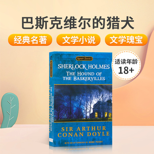 Hound the 正版 猎犬夏洛克福尔摩斯Sherlock The Baskervilles巴斯克维尔 Holmes侦探小说探案故事黑布林阅读原著 英文原版