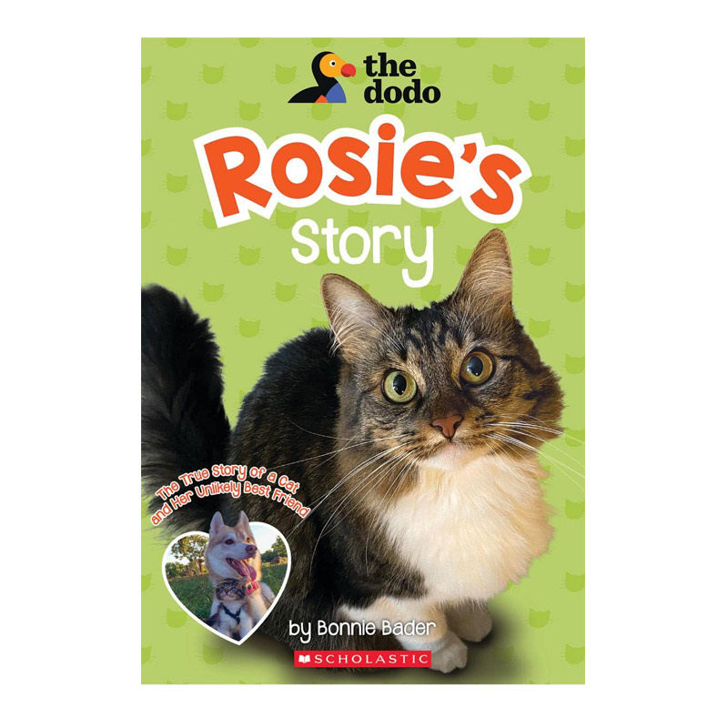 英文原版 The Dodo: Rosie's Story 渡渡鸟：罗茜的故事 小猫罗茜与哈士奇的动人友谊故事 青少年儿童动物主题章节桥梁书
