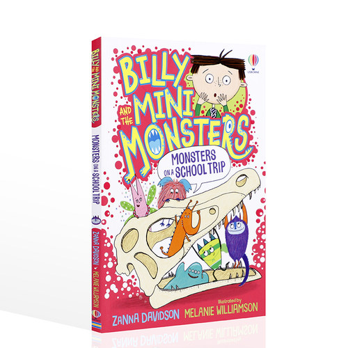 英文原版比利和怪兽#7Billy And The Mini Monsters on a School Trip学校旅行中的怪兽Usborne尤斯伯恩桥梁章节小说读物课外