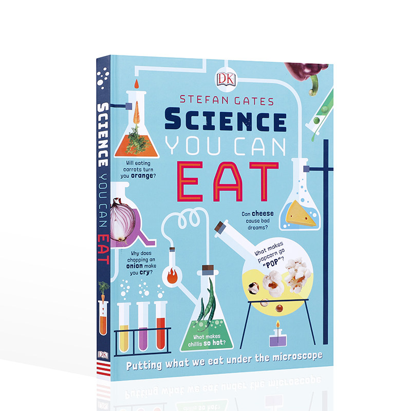 英文原版 DK百科 Science You Can Eat 可以吃的科学 精装STEAM知识百科 儿童英语食物知识启蒙科普百科读物学生课外阅读进口书怎么样,好用不?