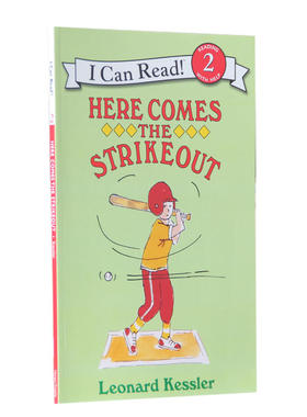 【送音频】英文原版 I Can Read Level 2: Here Comes the Strikeout! 少儿亲子教育图书儿童故事绘本分级读物 小学生课外英语阅读