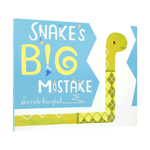 英文原版 Snake's Big Mistake小蛇斯内克的错误 4-8岁儿童启蒙社交礼仪友谊主题 情商培养 亲子阅读 动物故事精装绘本