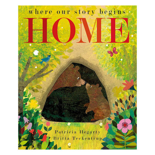 预售英文原版Home: where our story begins家我们故事的起点自然世界探索科普洞洞书纸板绘本4-8岁