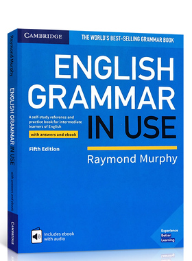 新版【附答案电子版】剑桥中级语法书Cambridge English Grammar in Use实用大学英语语法大全手册自学教材书籍学习英语语法工具书