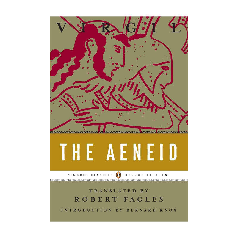 预售英文原版The Aeneid 荷马史诗三部曲 埃涅阿斯纪 青少年阅读文学名著小说 维吉尔:埃涅阿斯纪企鹅经典豪华版毛边收藏 18岁+