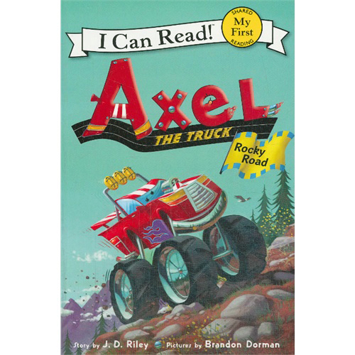 英文原版进口Axel the Truck: Rocky Road 小卡车阿克塞尔：岩石路I Can Read My First系列儿童英语分级阅读读物初阶书单阅读童书
