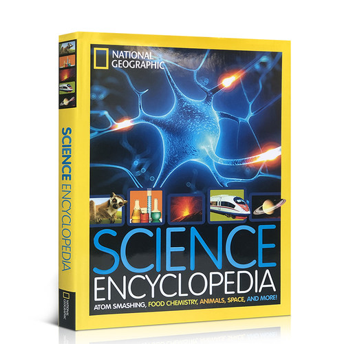 美国国家地理科学百科全书物理生命科学National Geographic Science Encyclopedia儿童版百科书小学STEAM进口正版科普读物