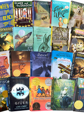 100元4本纽伯瑞大奖金银小说英文版Charlotte's web夏洛特的网holes别有洞天The Book of Boy羽毛Feathers青蛙与蟾蜍Frog and Toad