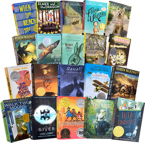 100元4本纽伯瑞大奖金银小说英文版Charlotte's web夏洛特的网holes别有洞天The Book of Boy羽毛Feathers青蛙与蟾蜍Frog and Toad