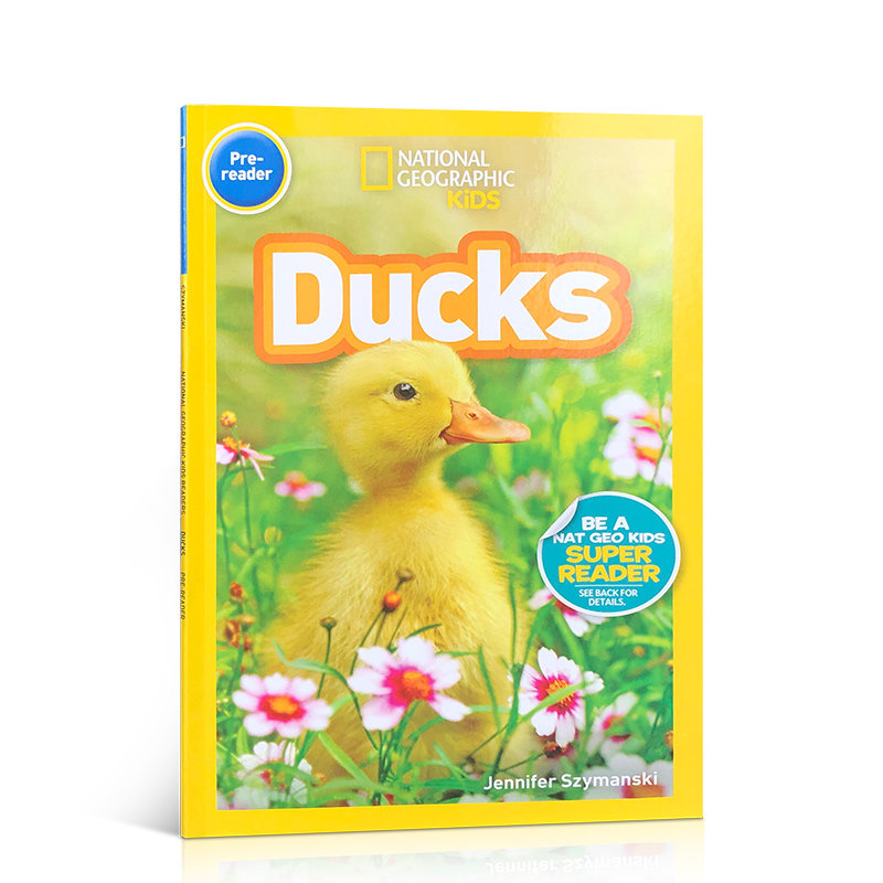 kids readers: ducks 鸭子 美国国家地理儿童版百科全书 亲子共读分级