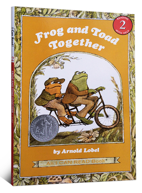送音频英文原版I Can Read,Level 2：Frog and Toad Together青蛙和蟾蜍分级读物低幼宝宝睡前故事亲子绘本与Are Friends同系列