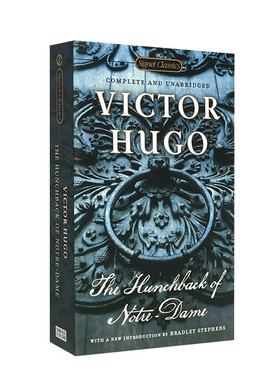 正版世界经典文学名著hunchback of notre dame巴黎圣母院英文版by Victor Hugo雨果浪漫主义小说钟楼怪人青少年阅读进阶读物