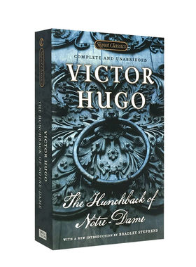 正版世界经典文学名著hunchback of notre dame巴黎圣母院英文版by Victor Hugo雨果浪漫主义小说钟楼怪人青少年阅读进阶读物