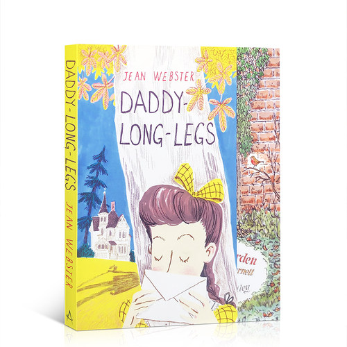 长腿叔叔 英文原版Daddy-Long-Legs 英文版书信体小说儿童文学经典读物中小学生英语课外阅读媲美小妇人正版进口英语书籍