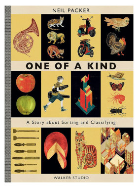 英文原版One of a Kind: A Story About Sorting and Classifying 独一无二博洛尼亚非虚构类奖安徒生奖概念绘本 艺术插图