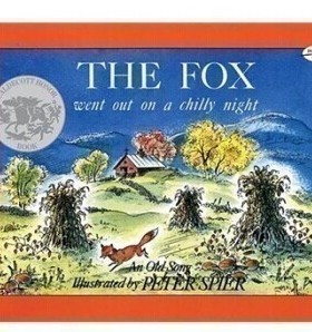 The Fox Went Out on a Chilly Night 凯迪克银奖 韵文童谣绘本
