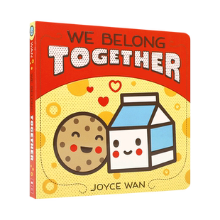 英文原版 我们属于彼此 We Belong Together 对父母和孩子之间的关系的赞美 2-6岁儿童宝宝亲子关系温馨家庭纸板书绘本